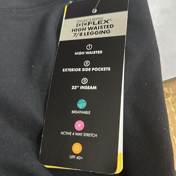 NWT Skechers GO WALK High Waisted 7/8 Legging - Picture 3 of 6